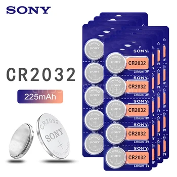 SONY 2032 батерия cr2032 cr 2032 5004LC KL2032 SB-T15 3 Бутон В Клетка Монета Литиеви Батерии за Часа на Компютърни игри