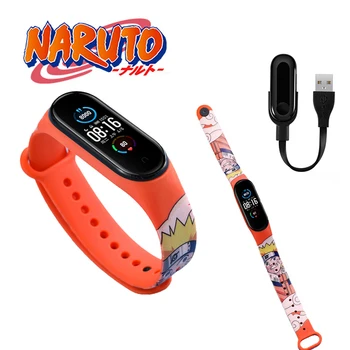 Бандай Naruto, Dragon Ball Електронни Смарт Часовници Цифров Електронен Гривна Детски Играчки Коледен Подарък Часовник